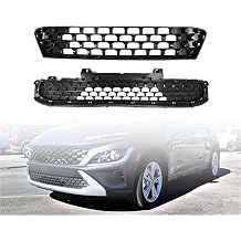 Front Bumper Upper & Lower Grille Fits 2022 2023 Hyundai Kona SE SEL 2.0L