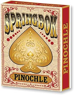 Springbok Pinochle Jumbo Print Playing Cards Deck