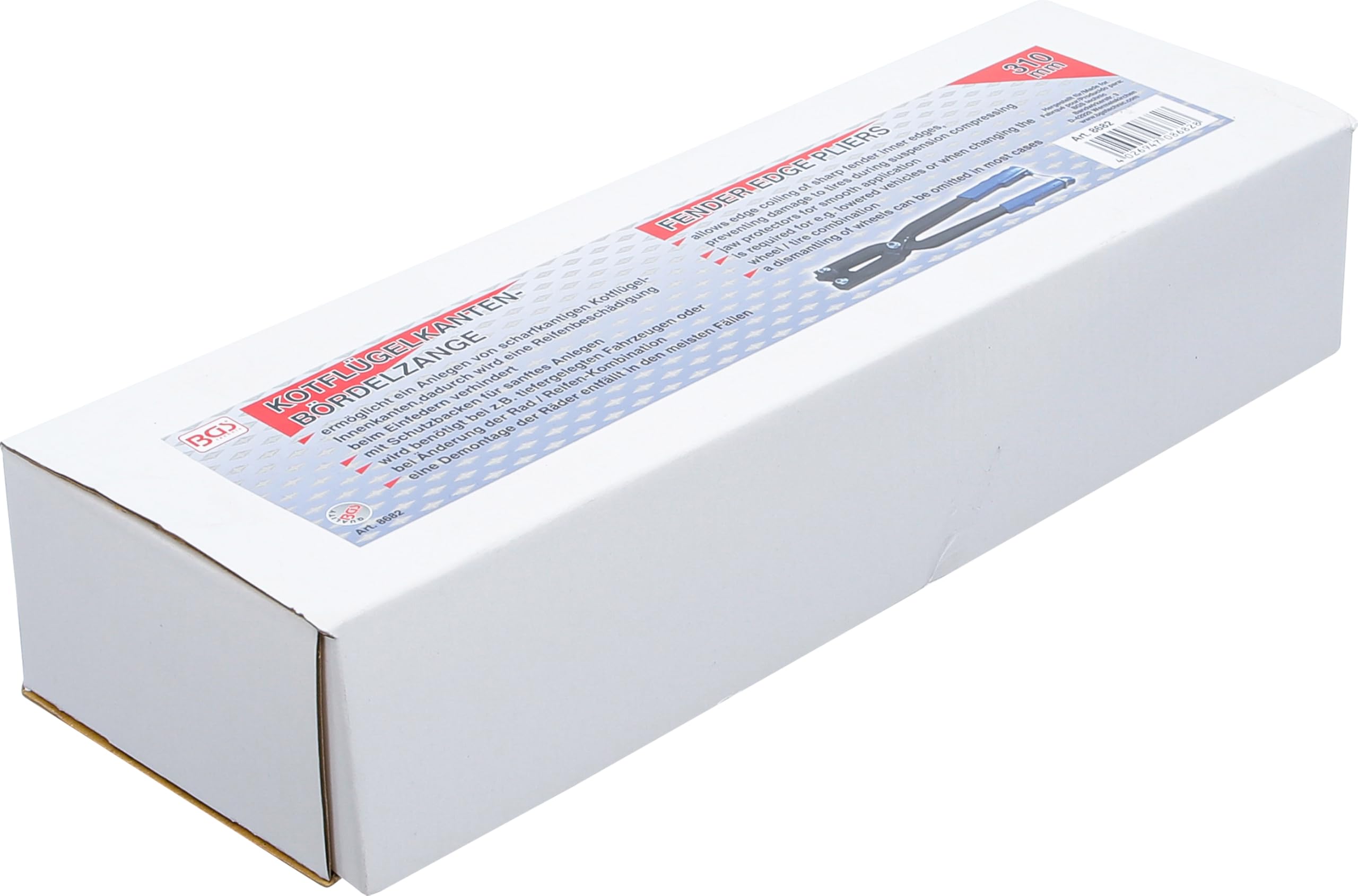 BGS 8682 | Szczypce do wywijania obrzeży nadkoli i błotników | 310 mm