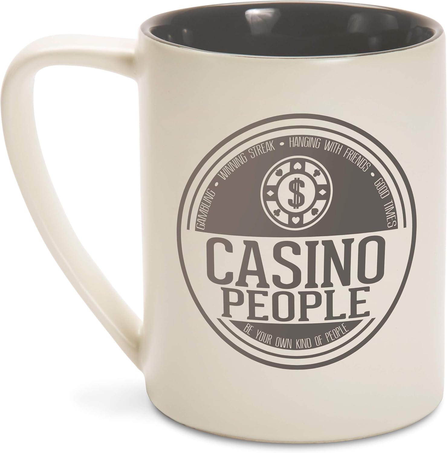 Casino People - Large 18 oz Double-Sided Coffee Cup Mug - Image 4