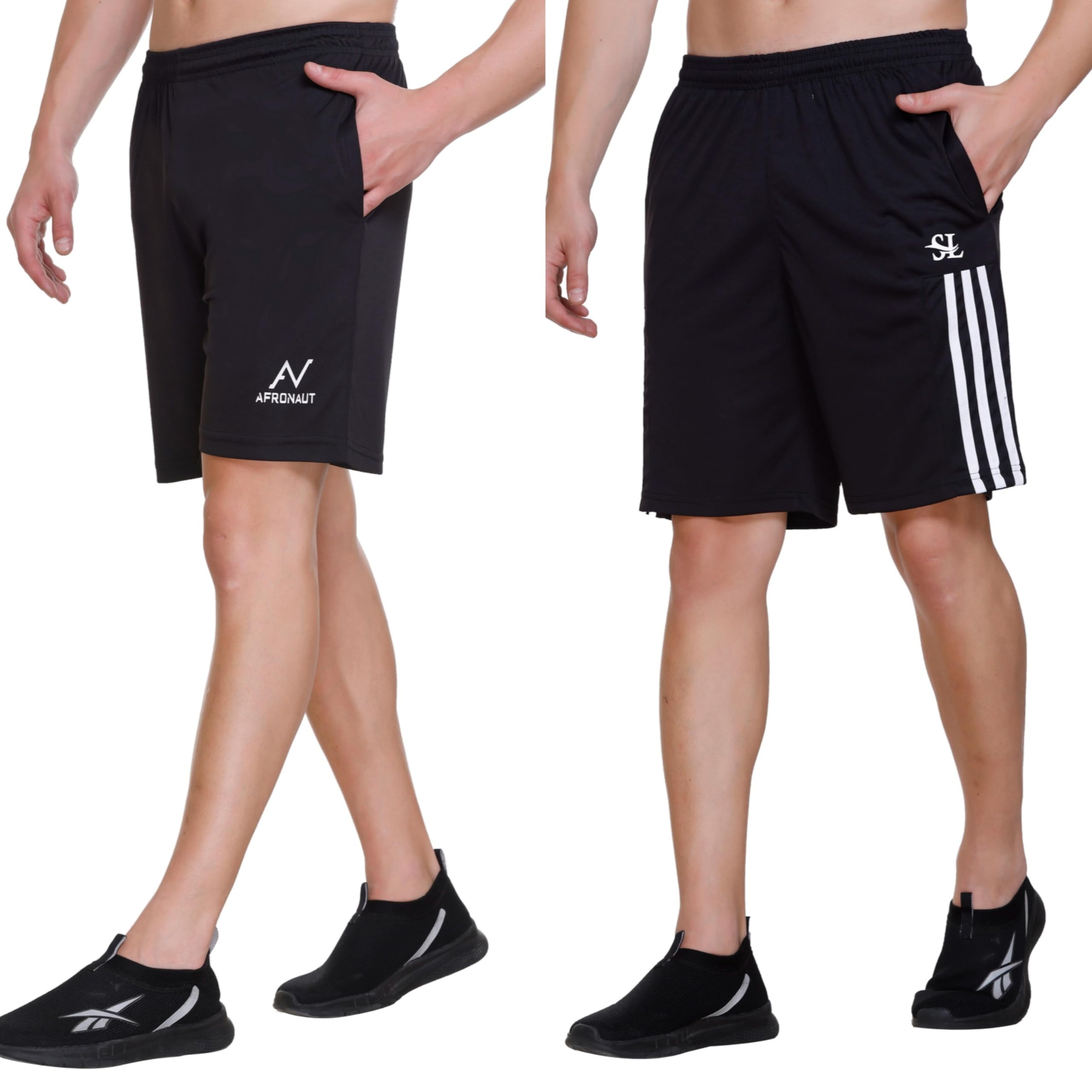 tollfree Men's Shorts | Shorts for Men's | Men's Cotton Shorts | Dual Pocket Sleep Shorts - Regular Shorts - Workout, Gym, Running, Yoga and Sports Shorts - Pack of 2-picture-39