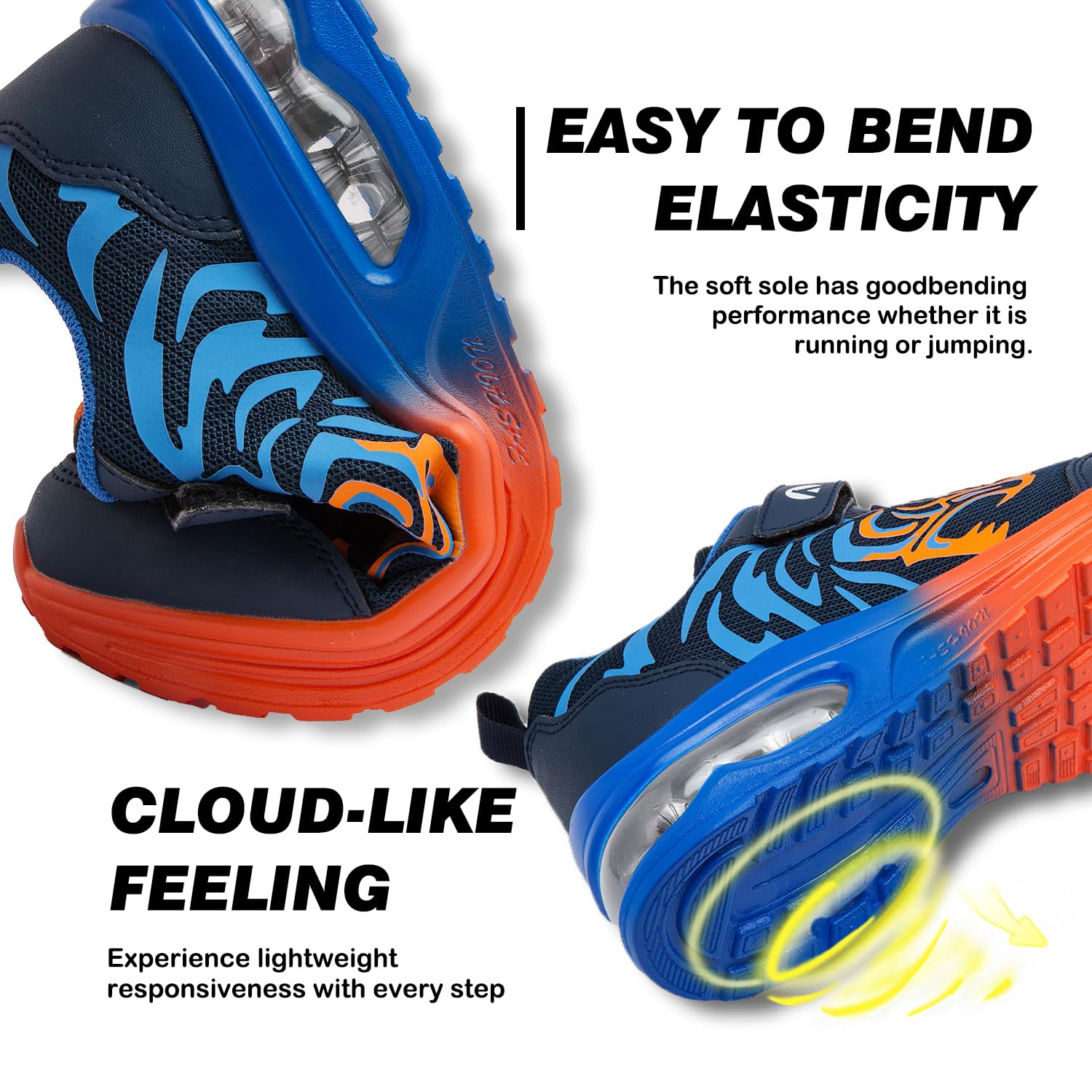 Baskets Enfant Mixte Chaussures de Course Garçon Chaussures de Sport Légères et Respirantes Fille Chaussures de Running École et Tous Les Jours