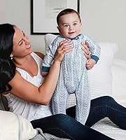 Vista 135 de Burt's Bees Baby - Pijama de una pieza para bebé, mameluco para dormir y jugar, algodón 100% orgánico, cremallera frontal Guitarra acústica.