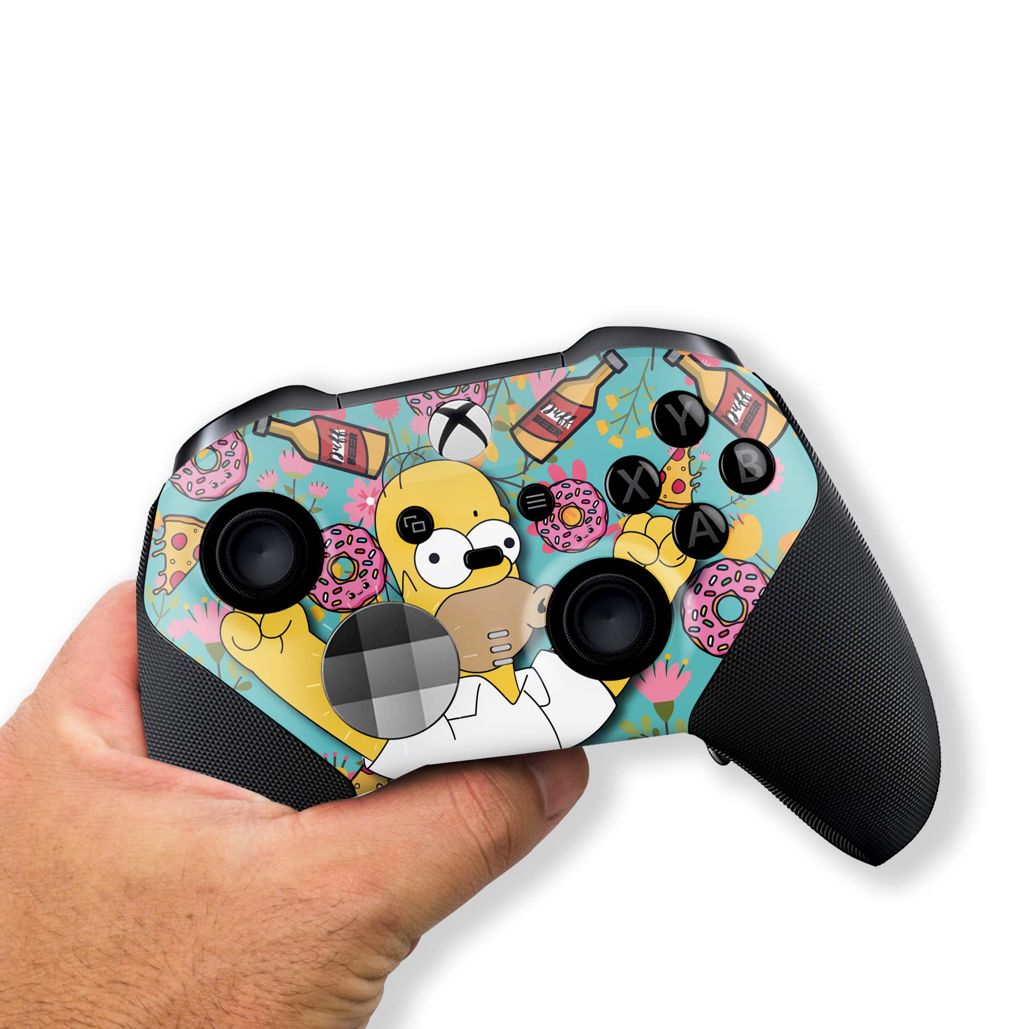 DreamController Simppson X-box Elite Controller Series 2 Limited Edition Custom Elite Series 2 Controller per X-box One/Series X/S. Realizzato con tecnologia avanzata di verniciatura a idroimmersione