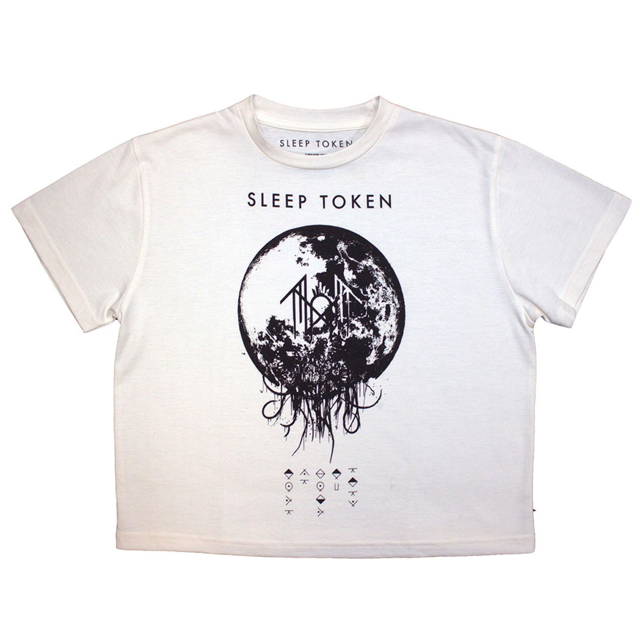 Rock Off officially licensed products Sleep Token Take Me Back to Eden Crop Top S Beige