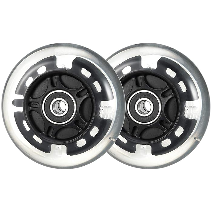 Buy kutrick Light Up 80mm Inline Skate Wheels and Kick Scooter 80mm