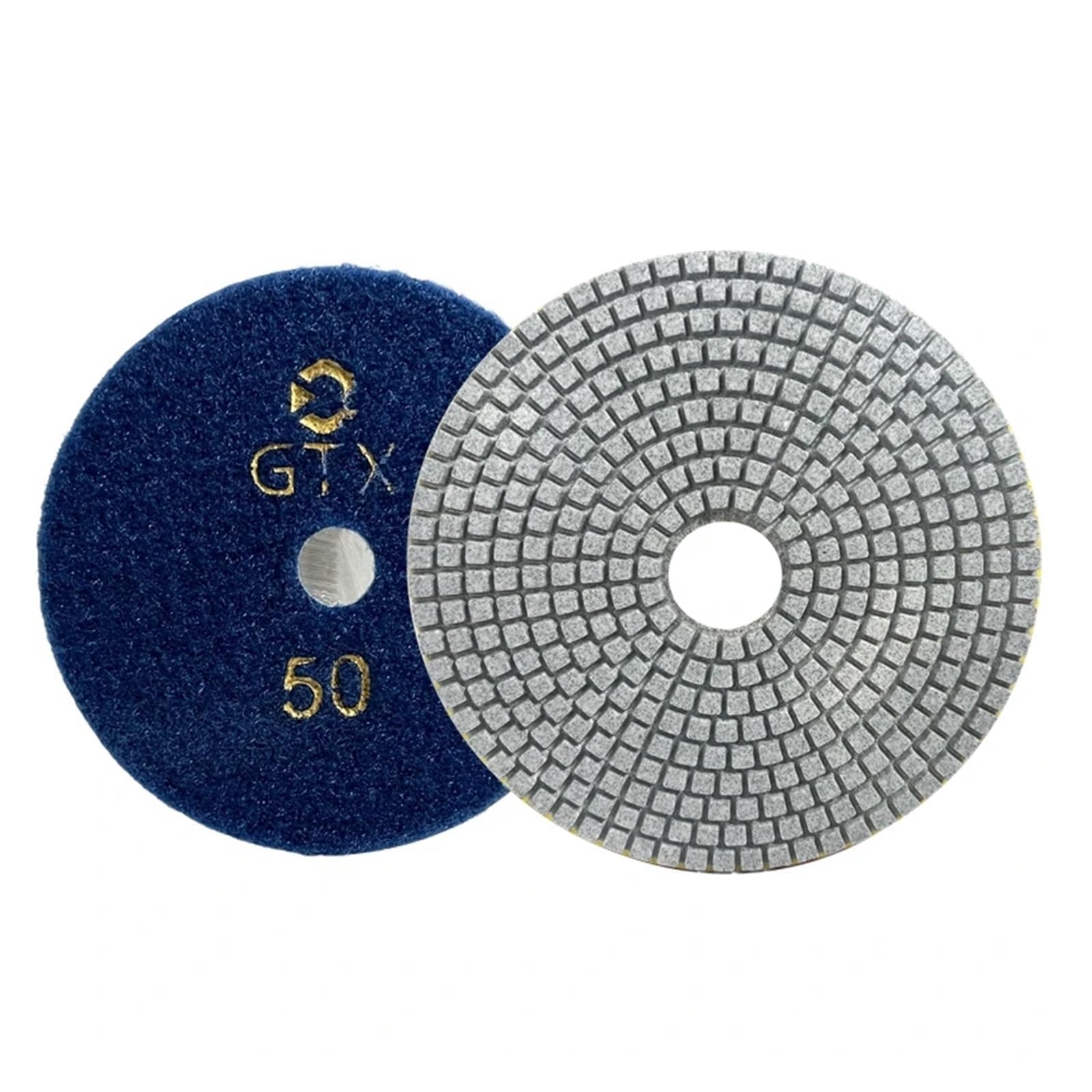 Xuro Almohadilla de pulido de 6 pulgadas y 150mm, disco de pulido reacondicionado de piedra for pulir granito, hormigón y mármol(100,5 pieces6 Inch150mm)