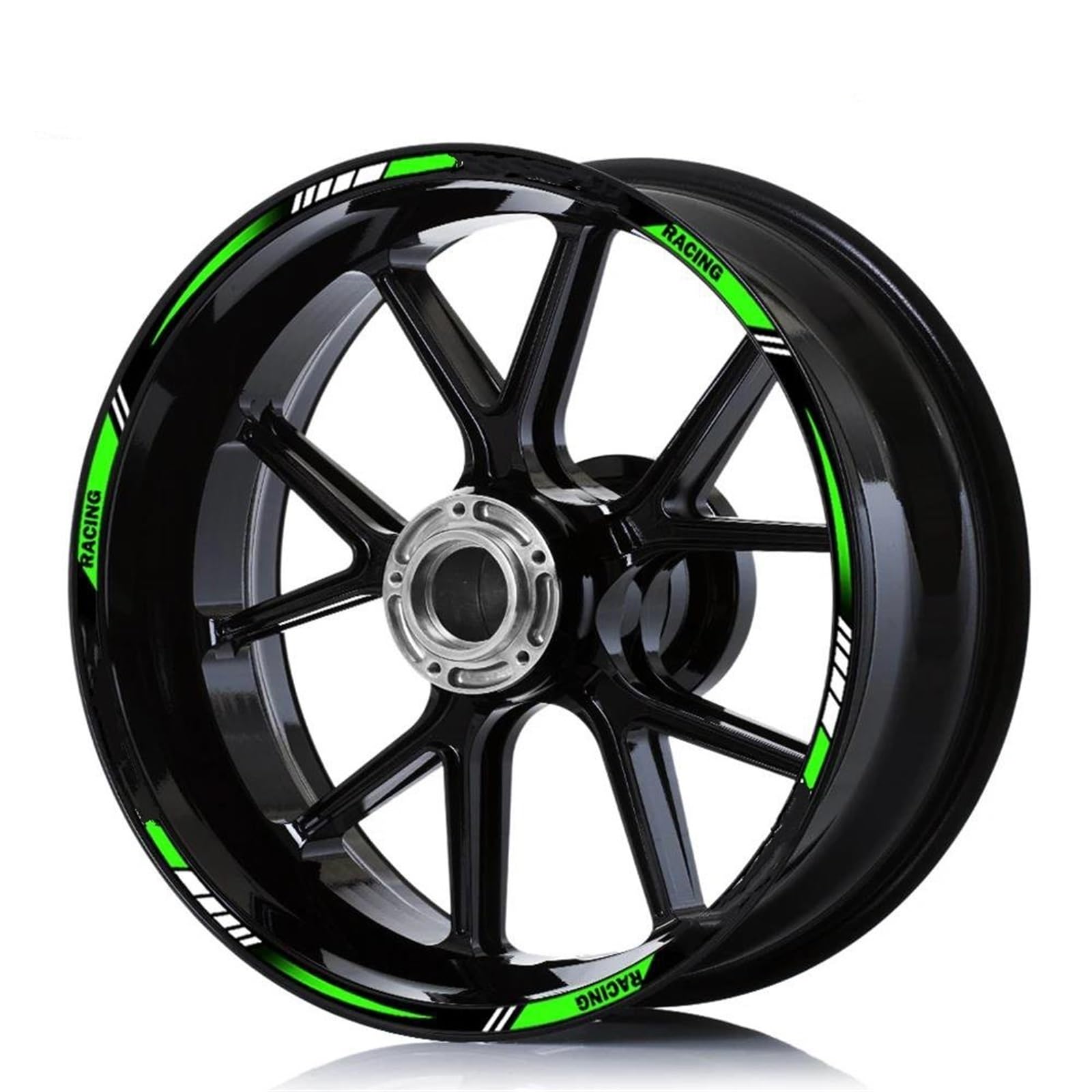Stickers Motorcycle Wheel Stickers Reflective Decorative Rim for Forza 750 350 for Forza 125 250(Style 5)