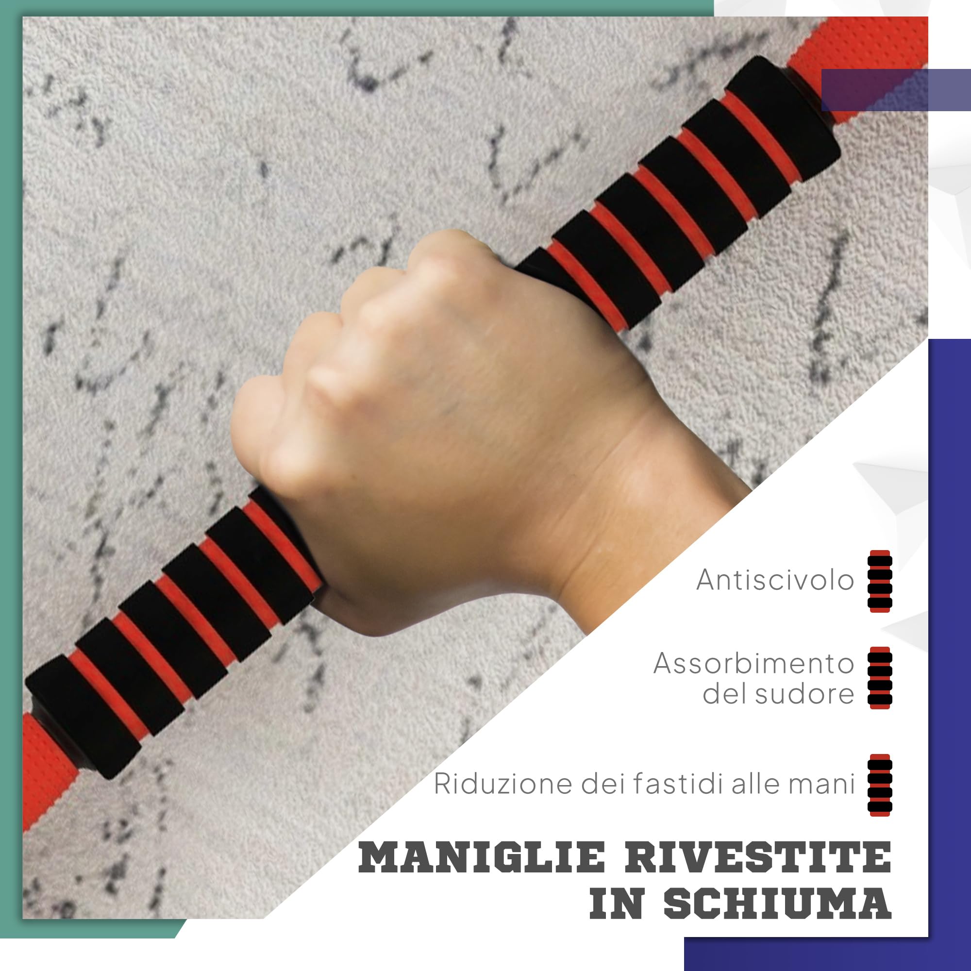 SPORTNOW Set Pesi da Palestra 4 in 1 da 20/30/40kg Totali in Plastica e Sabbia, Set Manubri Regolabili Utilizzabile come Kettlebell, 2 Manubri, Bilanciere e Supporto per Flessioni