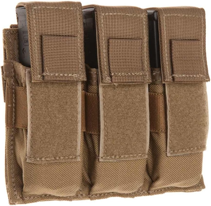 TAC SHIELD Triple Universal Pistol Molle Pouch