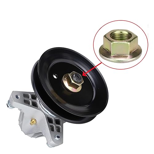 Miniatura 5 de Hoja de husillo tuerca hexagonal 912-0417 912-0417A 712-0417A 712-0417 para cortacésped MTD E20, para cortacésped Cub Cadet Zero Turn RZT 50 - RZT