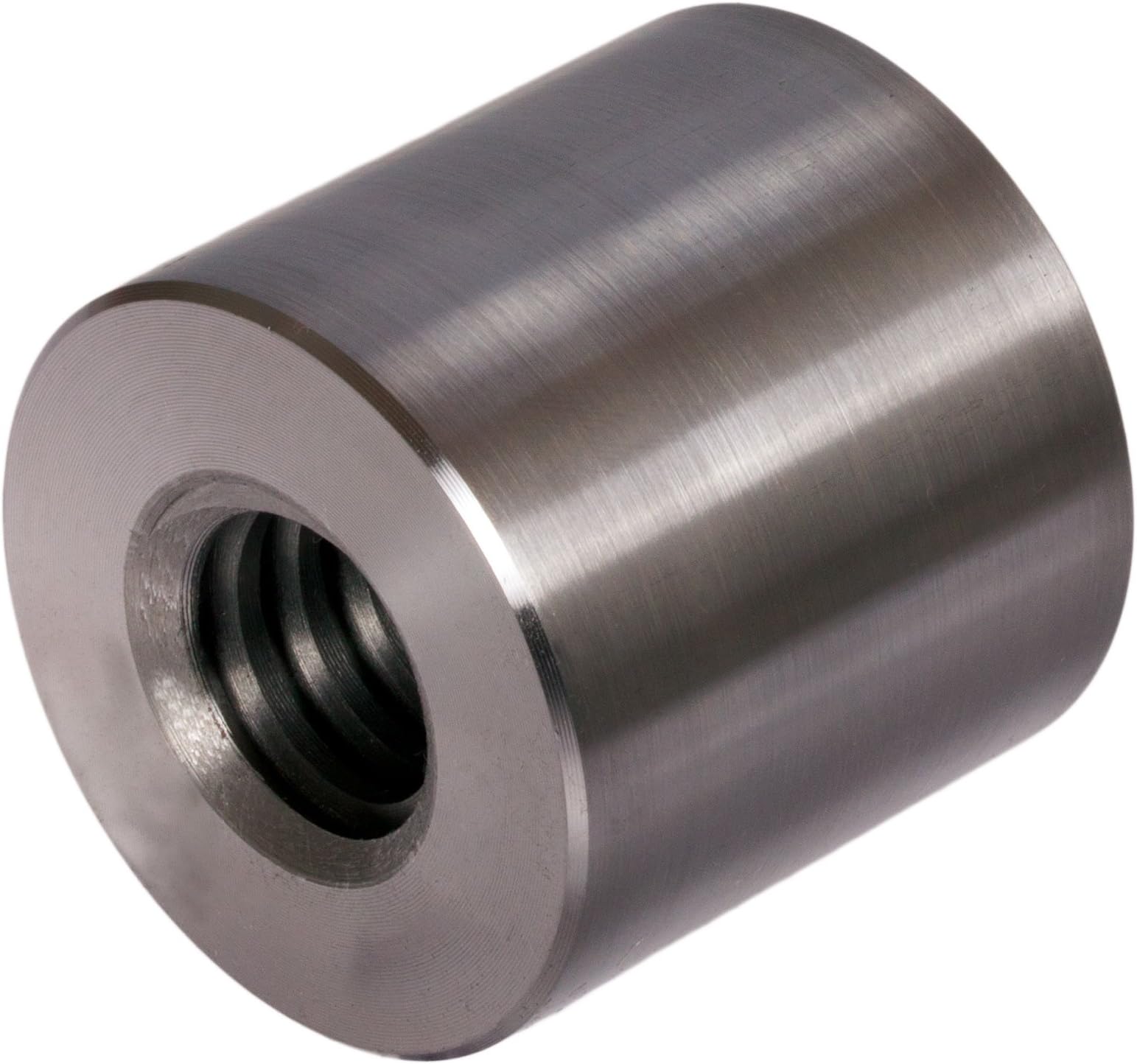 Round trapezoidal nut steel Tr.30x12 P6 double-thread right length 45mm outer diameter 60mm PN: 64563000