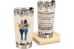 To My Badass Daughter If Fate Whispers To You Whisper Back Tumbler