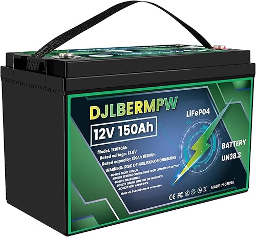 Miniatura 13 de Batería de litio de 12V 30Ah, baterías LiFePO4 de 12V, potencia de carga de 384W, batería de ciclo profundo de iones de litio y fosfato de hierro de