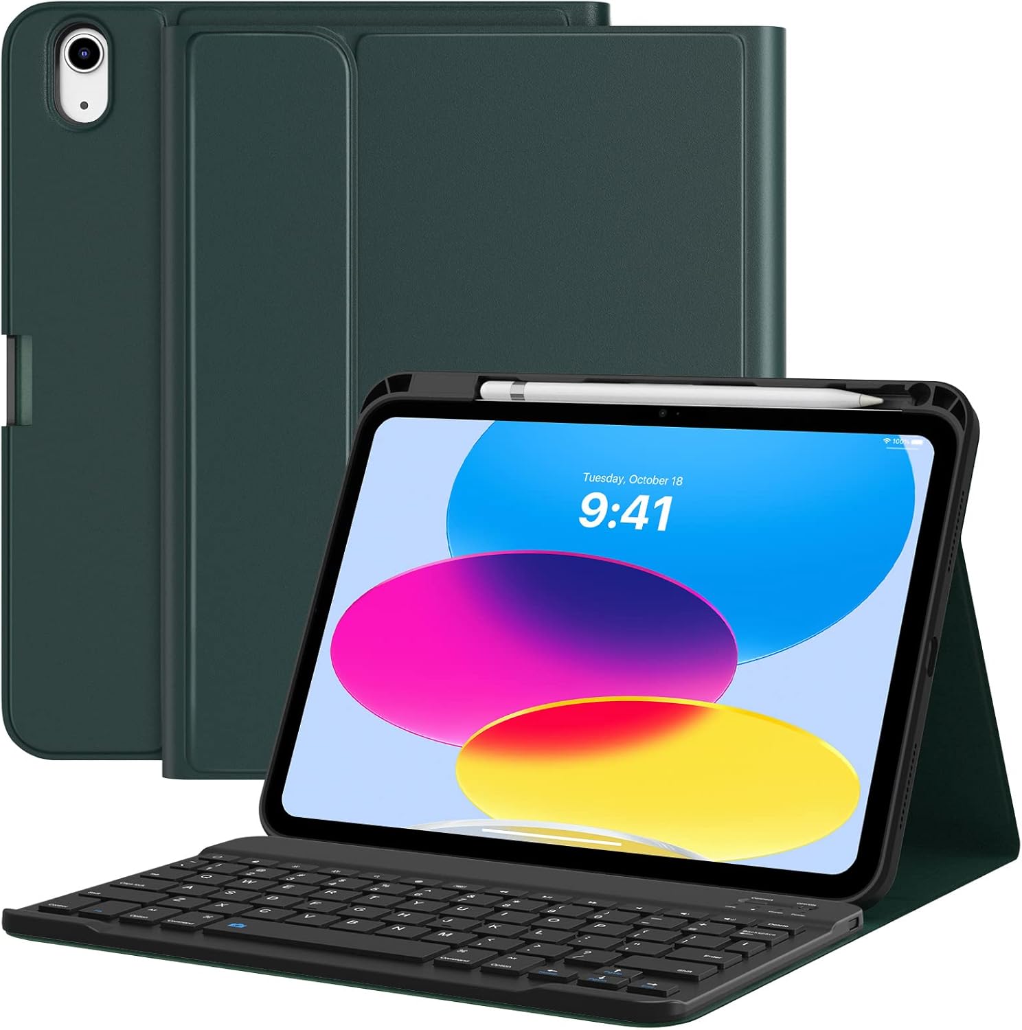 MoKo Keyboard Case for iPad 10th Generation Case with Keyboard, iPad 10th Generation