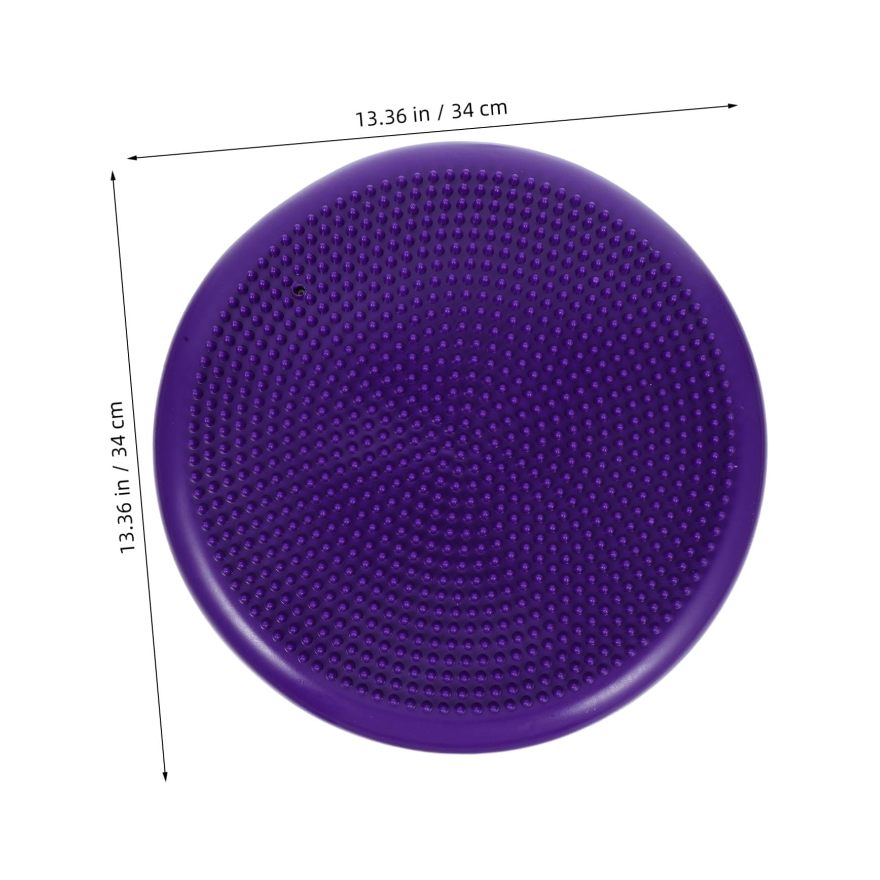 Cuscino Equilibrio Gonfiabile Pvc Pompa Manuale per Ragazzo Ragazza | Stuoia Yoga, Disco Oscillante per Postura e Stabilità, Accessorio per Allenamento in Casa