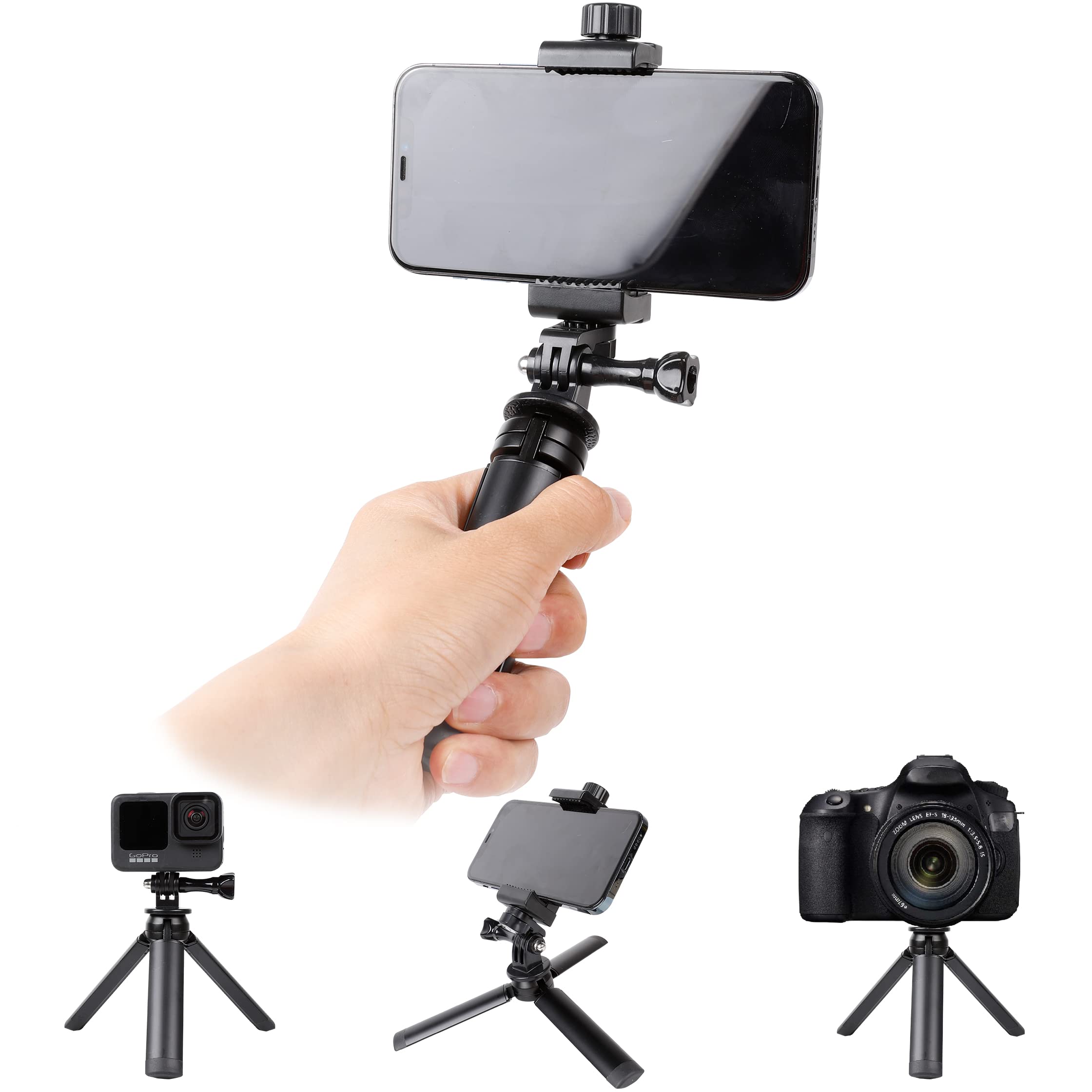 Amazon | 三脚ミニスマホ 三脚カメラの三脚goproアクションカメラ三脚