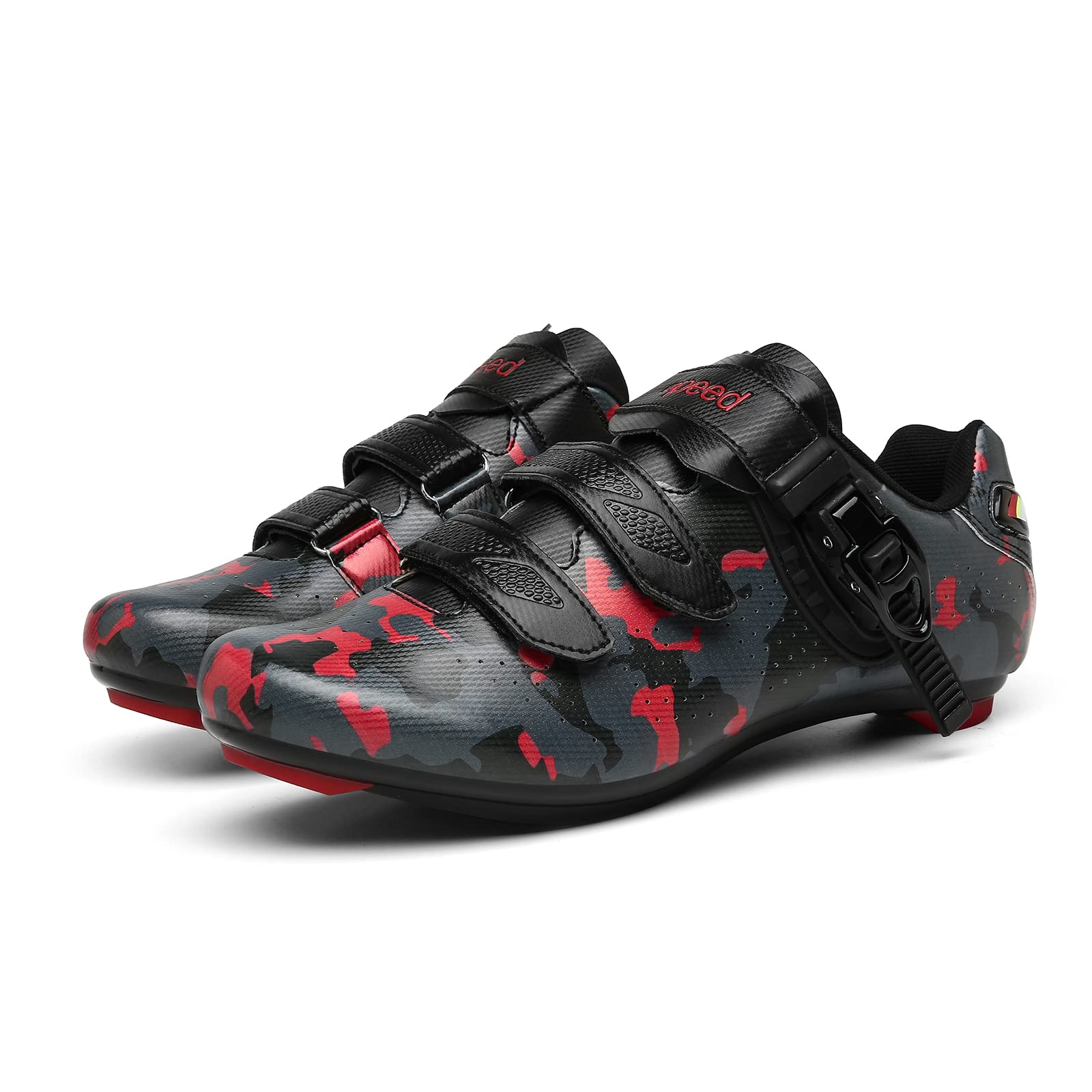 Zapatillas Ciclismo Carretera Hombre MTB Indoor Cycling Suitable for Road Mountain Riding Breathable Outdoor Riding Compatible Look Delta SPD/SPD-SL