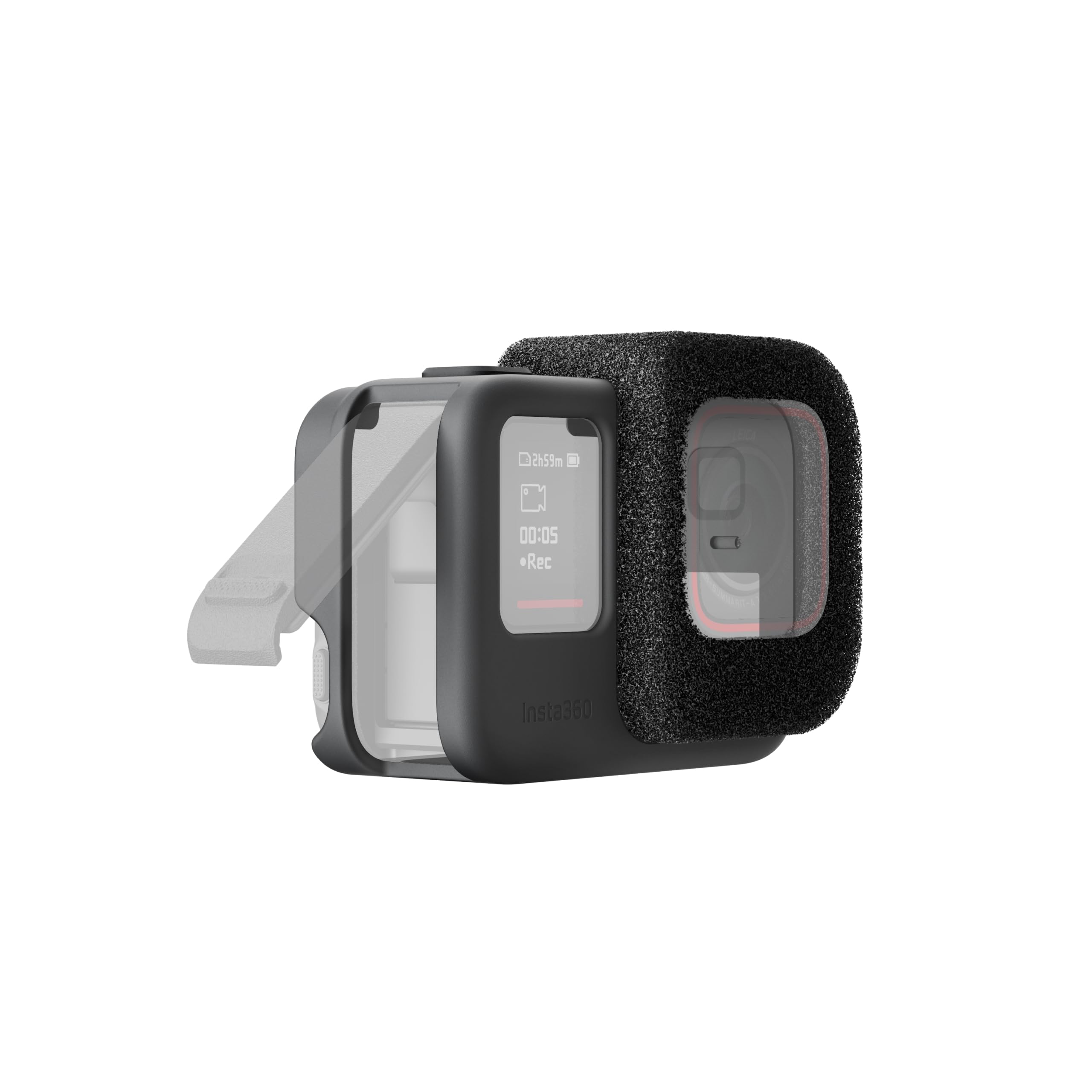 Insta360 Ace Pro Mic Windshield Cover, black, 40 - Image 2