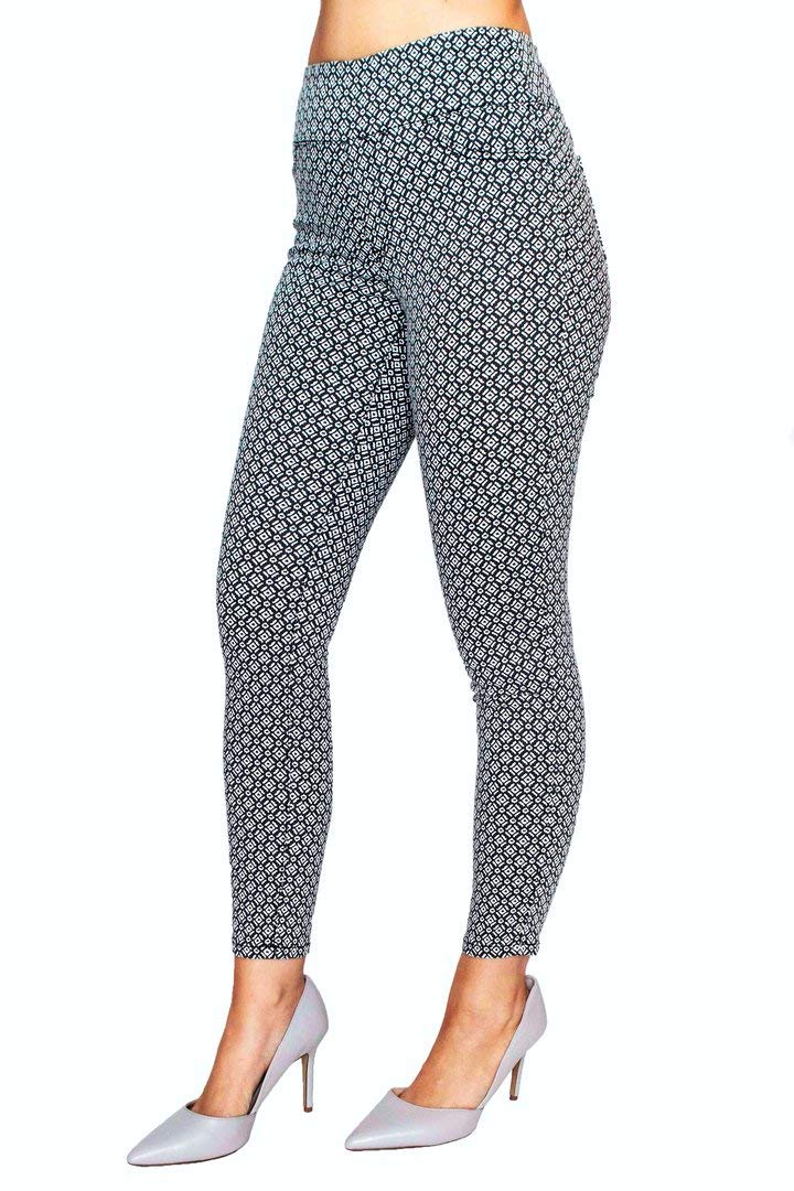 LIOR PARISSignature Power Stretch Printed Jane Skinny Jeans