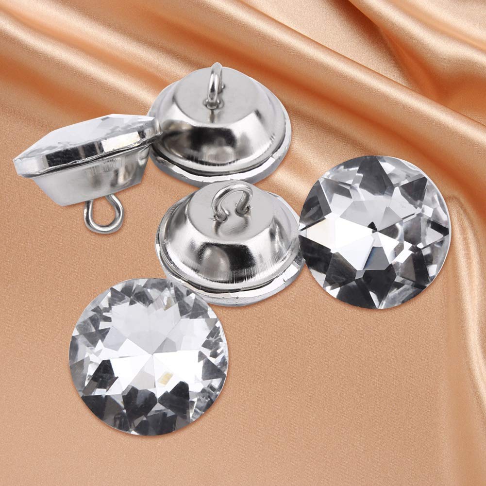 100 Pezzi Pulsanti Traslucidi Rotondi In Resina A Fiori Di Colori Misti - Foto 11