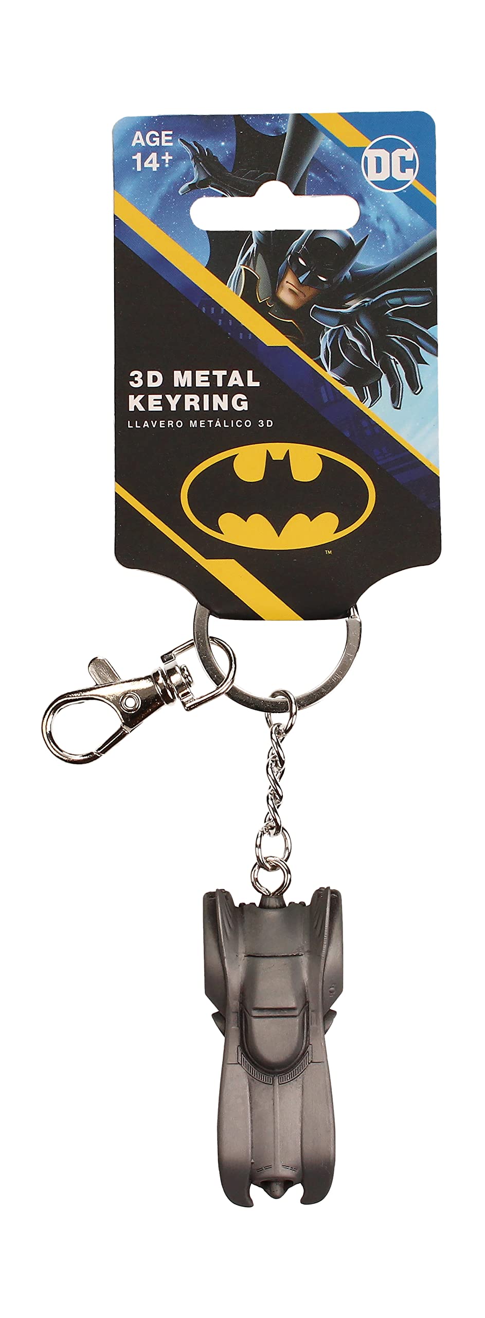 Amazon.co.jp: バットマン1989メタルキーチェーンバットモービル7 cm