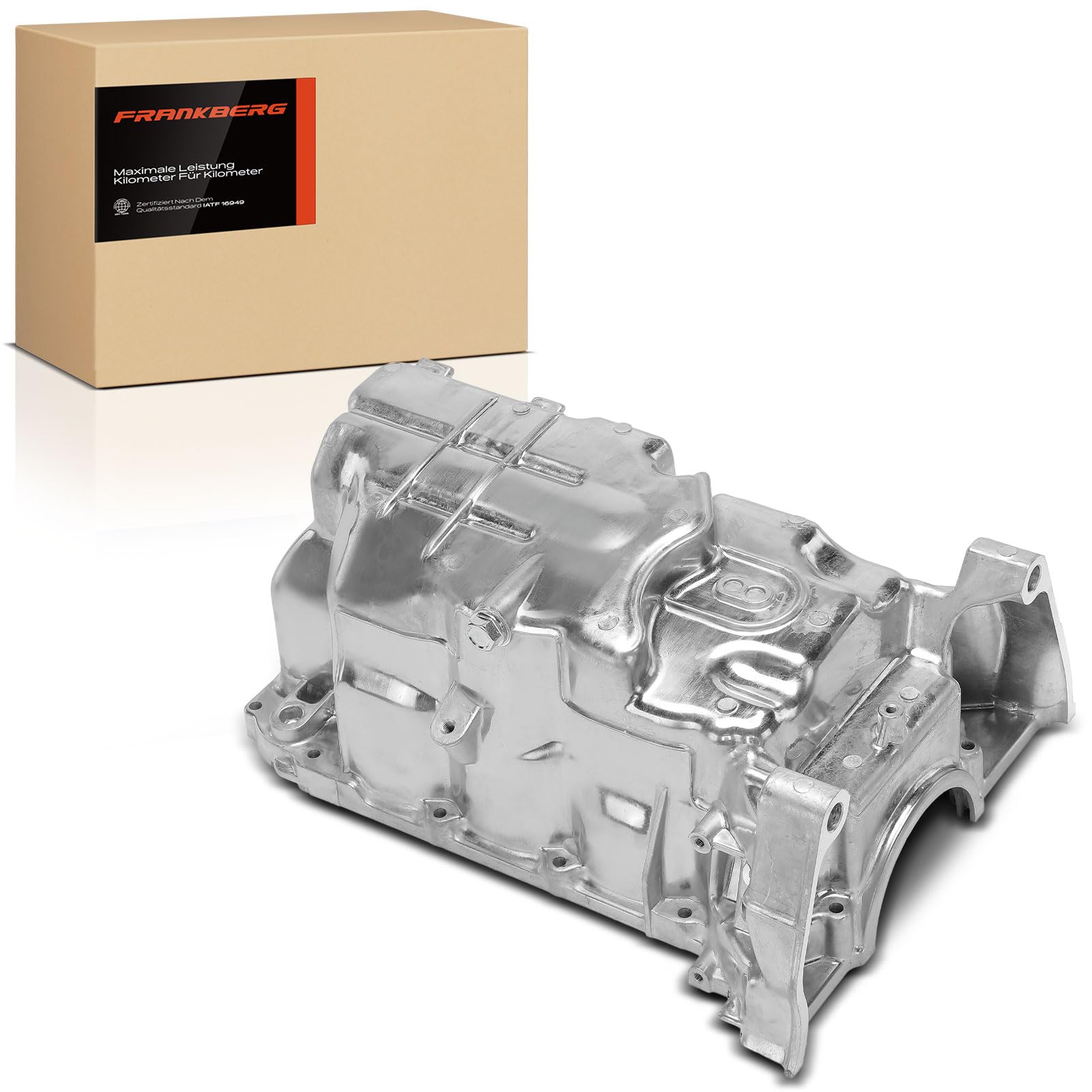 Frankberg Coppa dell'olio con tappo di scarico dell'olio 11200RB0000 | Compatibile con: J.a.z.z III GE GG GP ZA,Civic VIII Hatchback FK FN