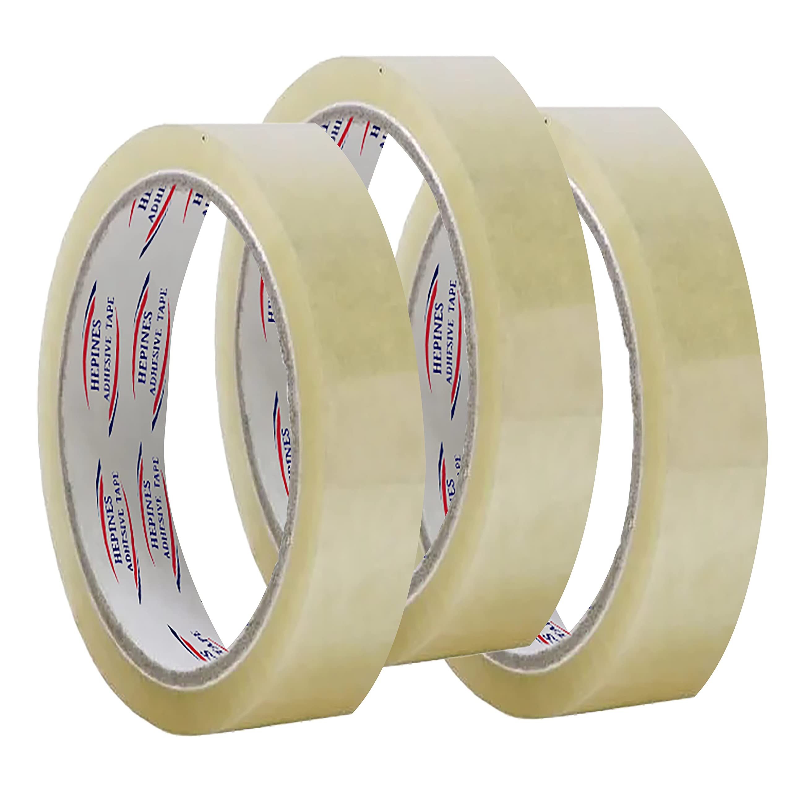 HAPPINESS INDIA 1 Inch 65 Meters, Pack of 3, Transparent BOPP tape Self Adhesive High-Strength Packing Tape Rolls, Packaging Tape e commerce Packaging Tape for Home, Office (B0B24KRVNT) Amazon Price History, Amazon Price Tracker
