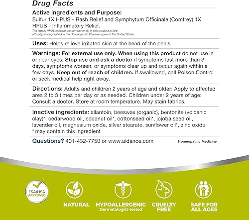 Miniatura 9 de terrasil Alivio de la balanitis - Tratamiento de balanitis para hombres, ungüento natural calmante para el prepucio para aliviar los síntomas de