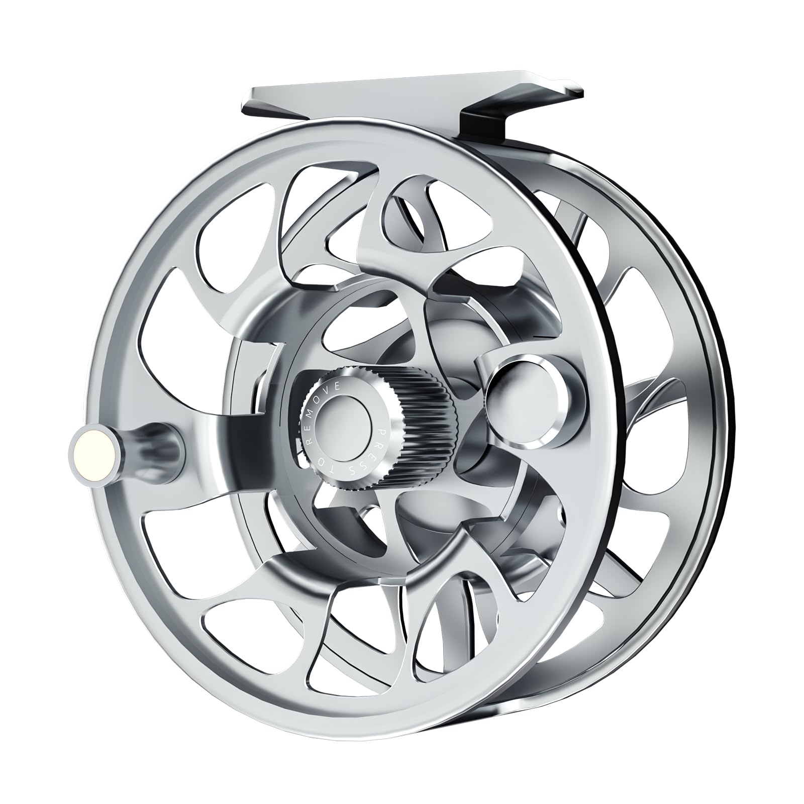 Ashconfish Fly Fishing Reel CNC-Machined Aluminum Alloy Fly Reel with 2+1BB Anti-Corrosion Bearings Ultra-Smooth Drag System & Ergonomic Design for Ultimate Performance