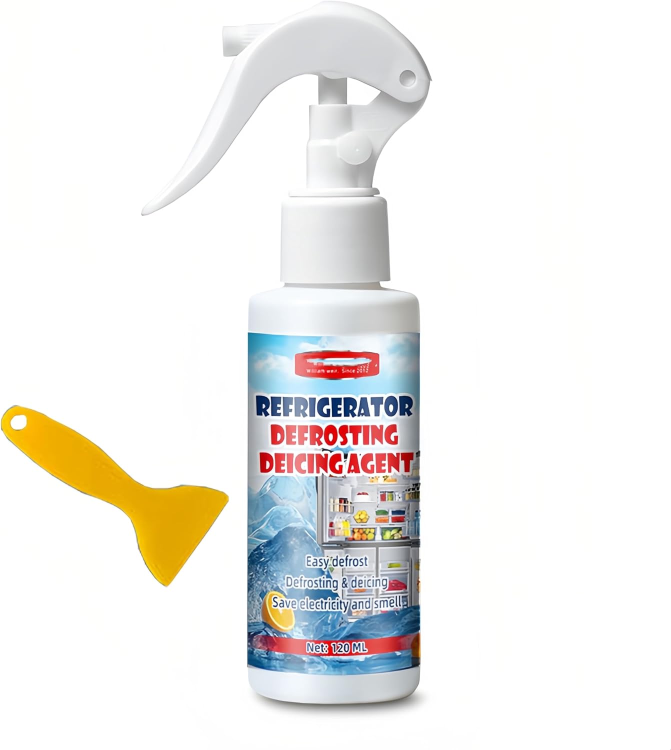 Fridge Defrosting Spray, 120 ml - Easy Defrosting, Defrosting and Defrosting Agent, Saves Electricity and Odour miniatura 1