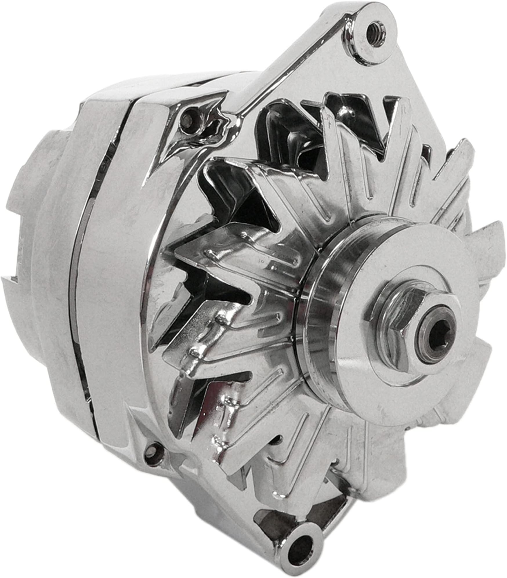 Db Electrical Adr0336-C Alternator Chrome Compatible With/Replacement For Chevrolet General Motors 110 Amp 3-Wire Setup 65, 67-85, Low Cut-In For Higher Charge Rate
