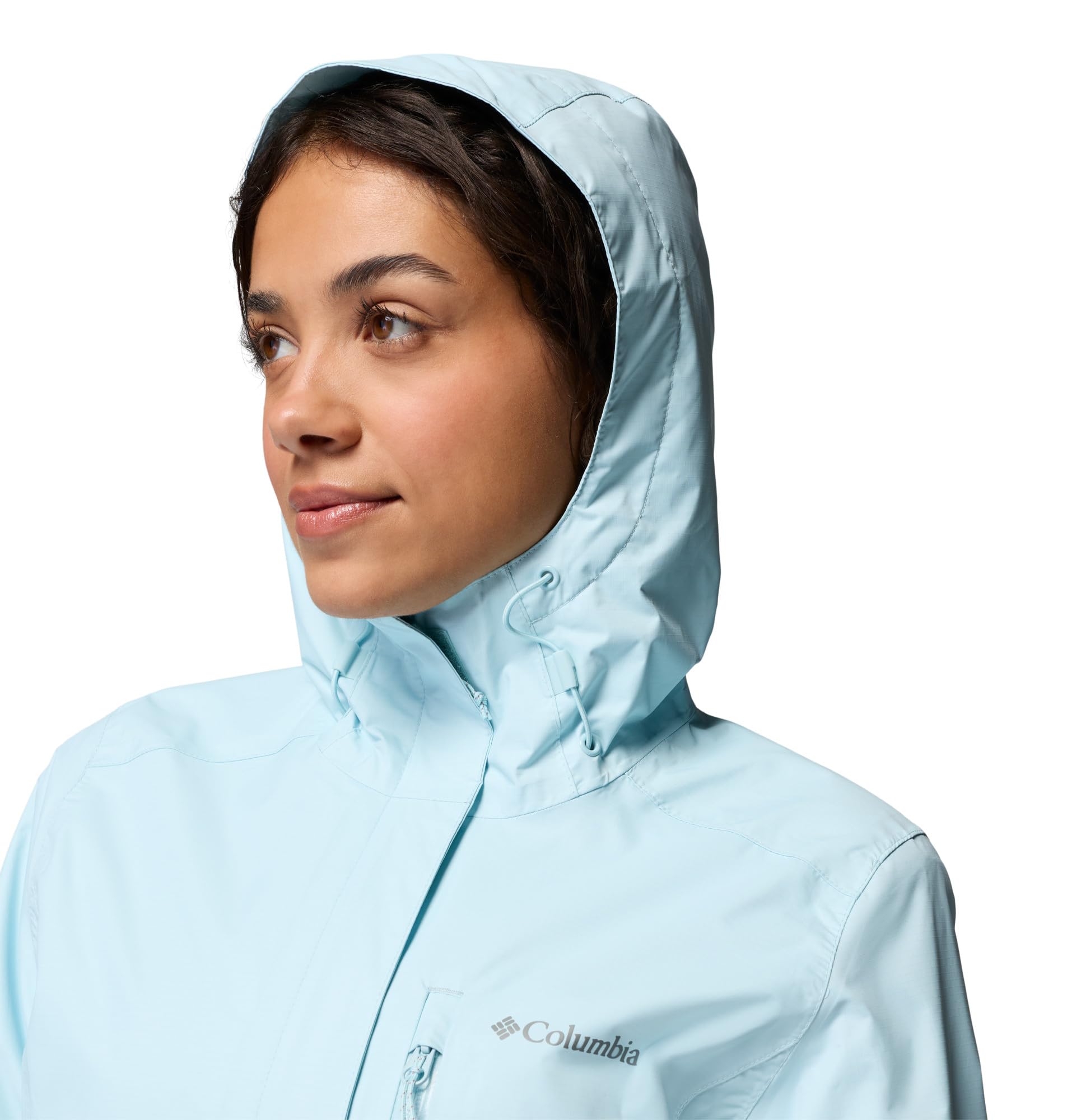 Columbia Pouring Adventure III Jacket, Veste De Pluie Imperméable pour Femme