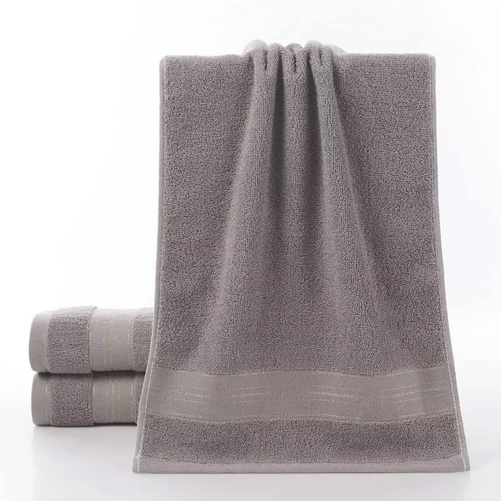 Thickened Cotton Bath Towel Increases Water Absorption Adult Bath Towel Solid Color Soft Affinity Face Towel