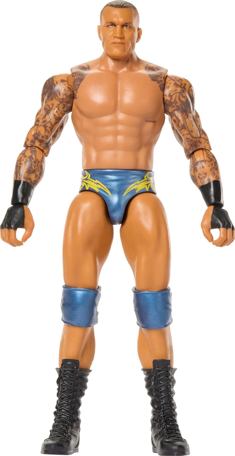 Mattel WWE Randy Orton Action Figure, Main Event Series #163, 6-inch Collectible Superstar with 14 Articulation Points & Life-Like Look