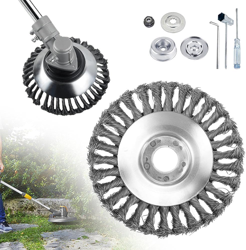 6 Inch Indestructible Trimmer Head, 2024 Upgrade