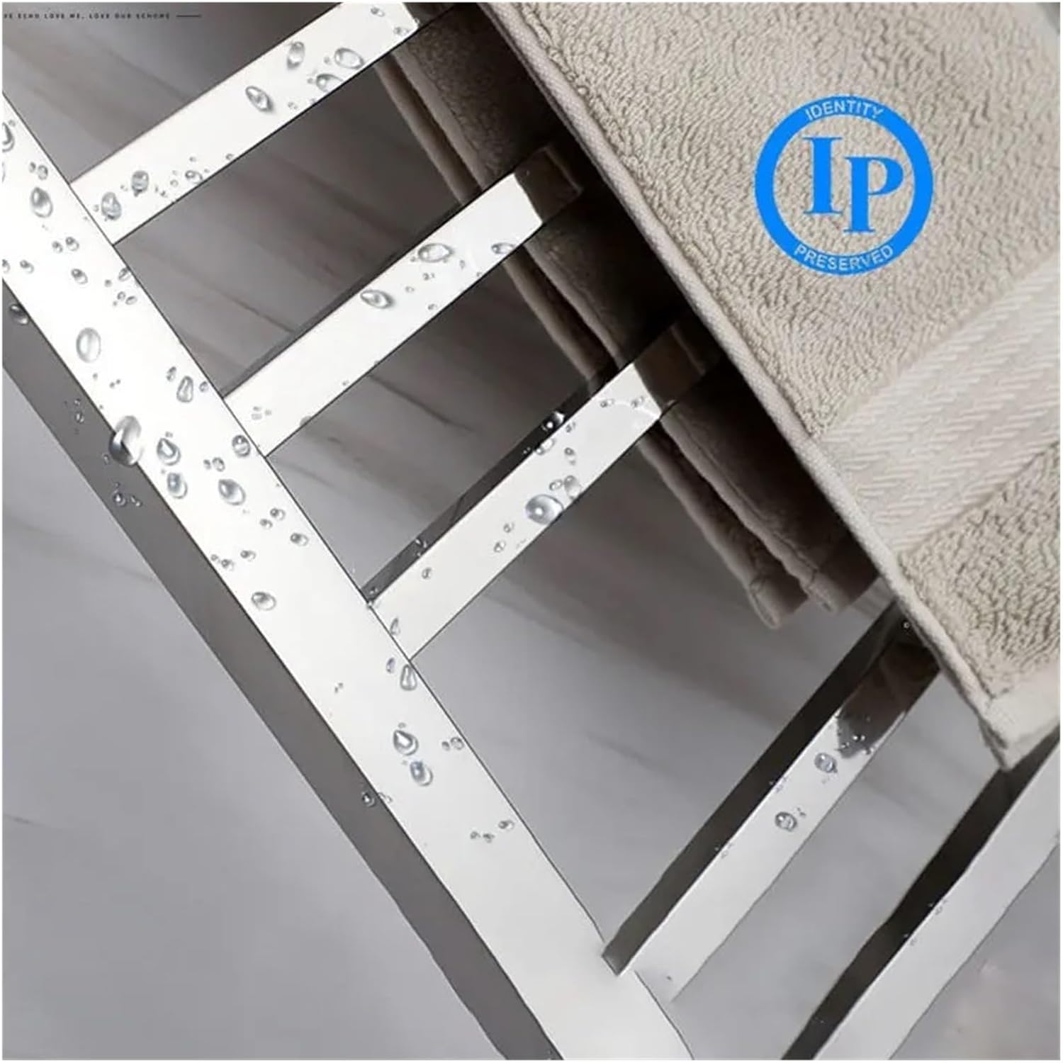 Electric Towel Warmer Rack - 304 Stainless Steel Heated Rail with Smart Temperature & Time Control - Efficient Bathroom Heating (Left Square Tube Design)