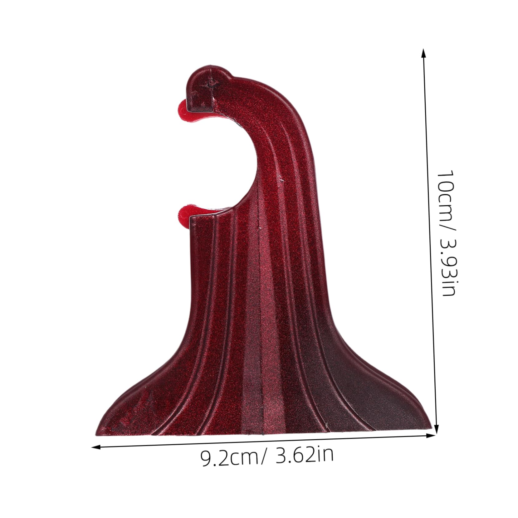 ABOOFAN 12Pcs Classic Curtain Rod Brackets Stable Wall Mounted Holders for Rods Reliable Support for Retro Home Decor Smooth Finish Prevents Scratching