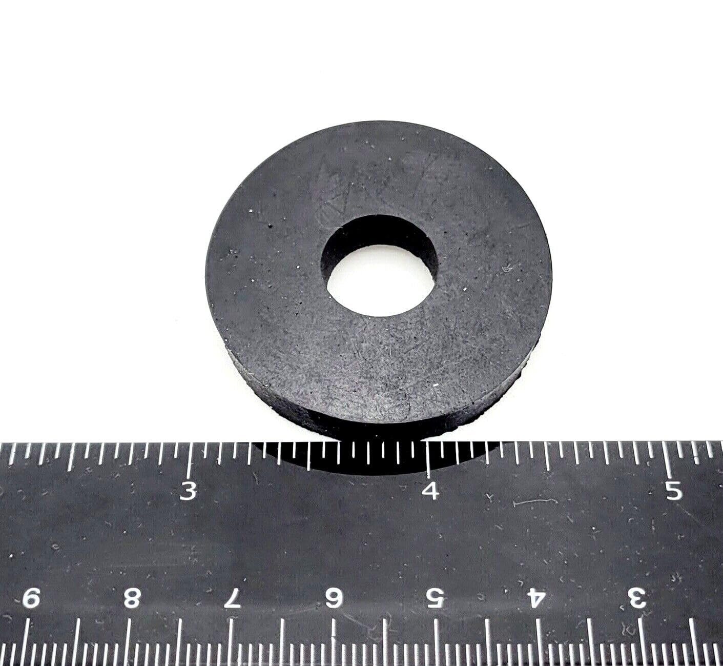 1/2" ID Rubber Flat Washers 1 1/2" OD 1/4" Thick EPDM Spacers (Pack Size: 24 Pack)