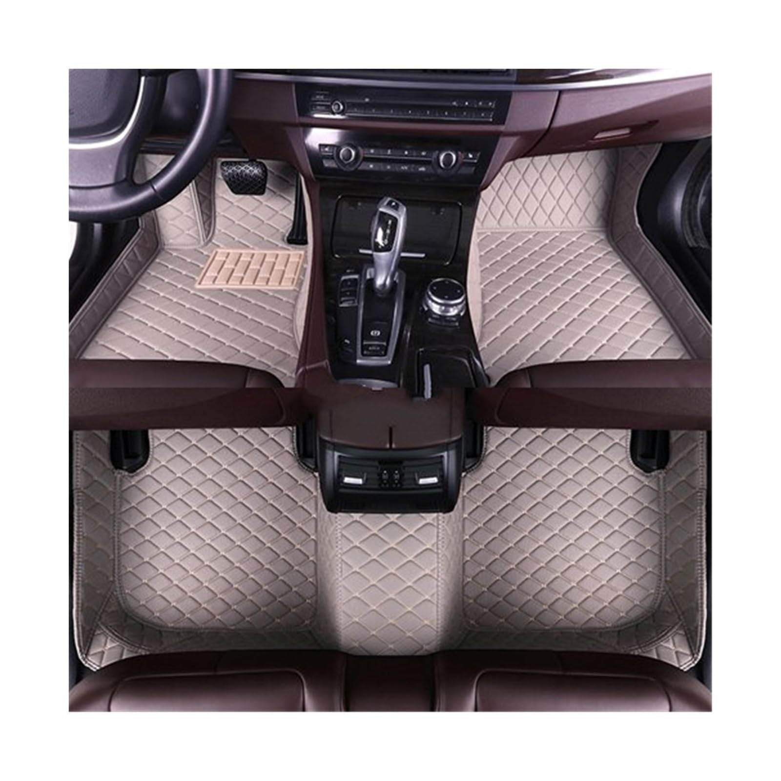 Tapis Voiture en Caoutchouc Porsche Cayenne 2011-2017 Contre l'Usure - 7