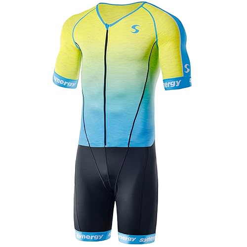 Synergy Triathlon Tri Suit - Men's Pro Short Sleeve Trisuit