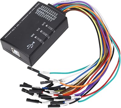 16 Channel Compact USB Logic Analyzer High Sampling Rate Protocol Analysis for
