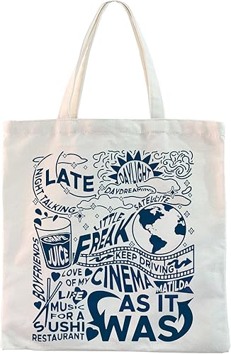 Singer Lyrics - Álbum de regalo inspirado en las letras del cantante, bolsa de compras para amantes de la música, mercancía del cantante