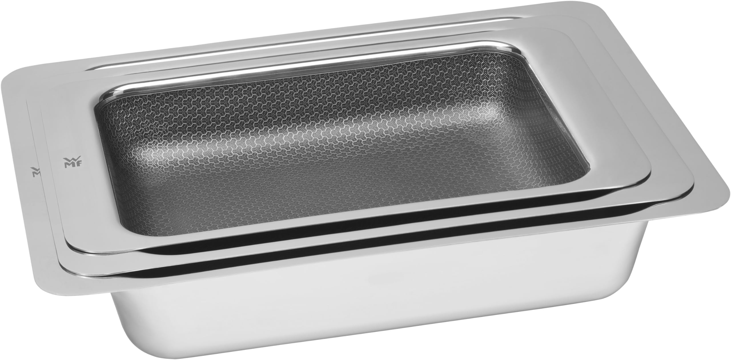 WMF Profi Resist - Juego de 3 moldes para horno (revestimiento multicapa, estructura de panal de abeja)