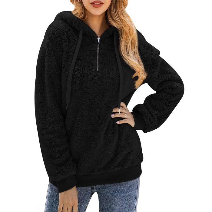 Baggy Fluffy Pullover Hoodie 