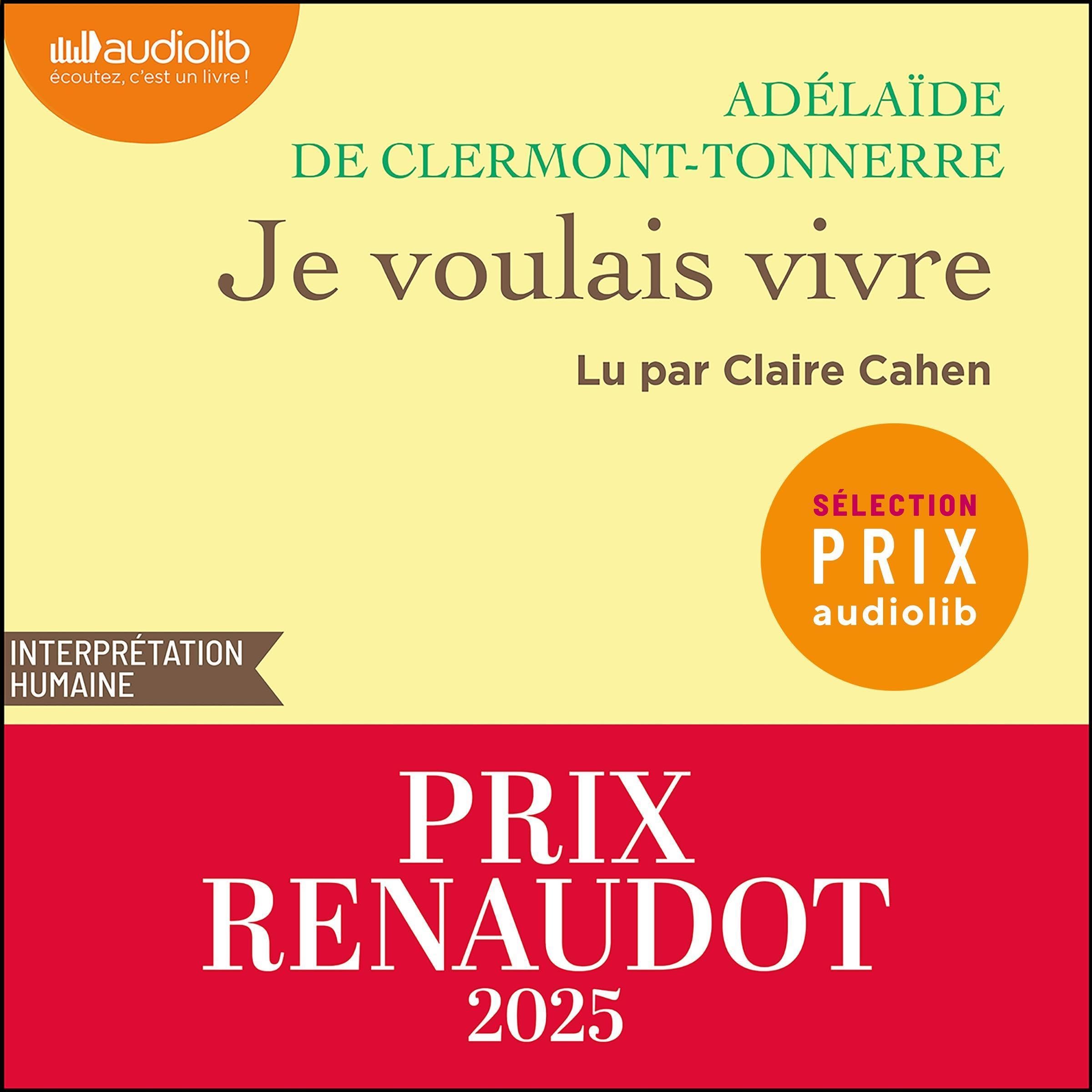 Cover art for Je voulais vivre