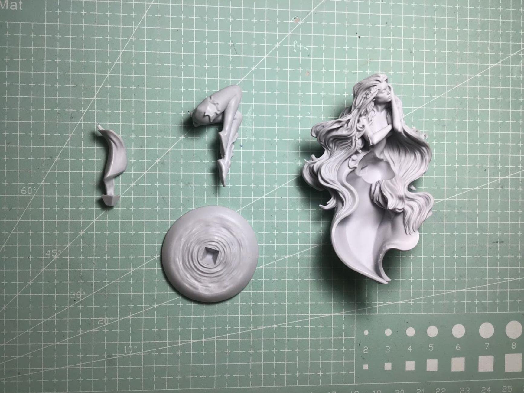 1/24 Harz Modell Abbildung Kits GK ， Unmontierter unbemalter Bausatz