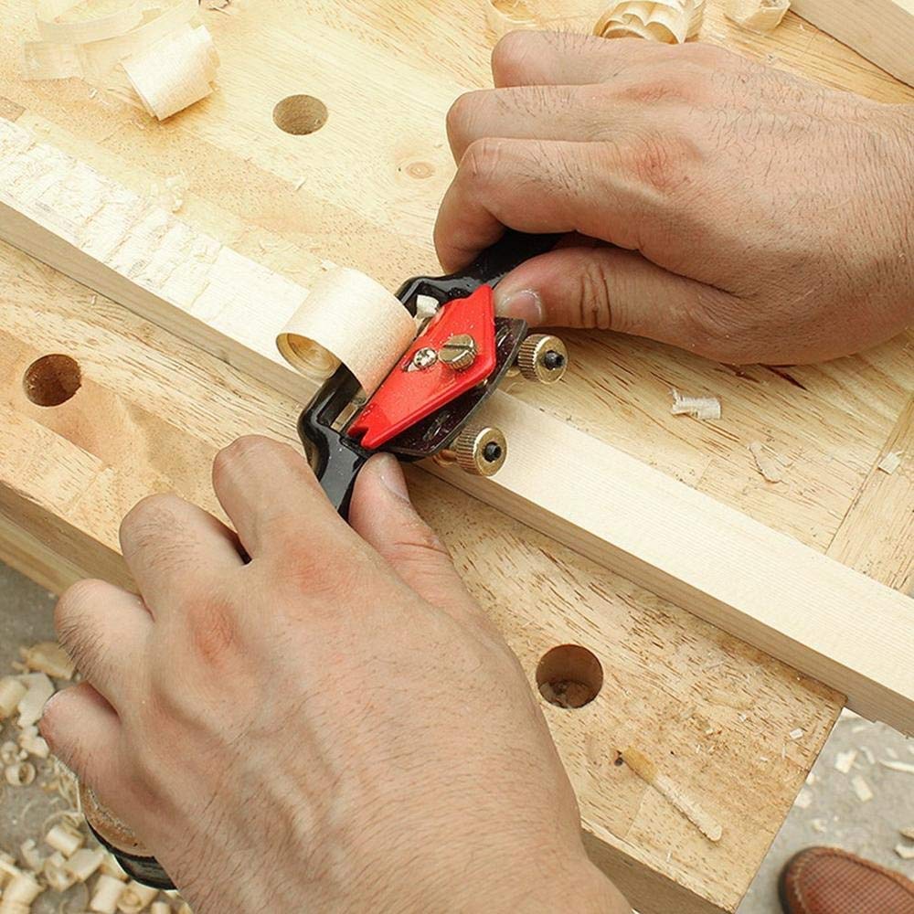 /215mm Regolabile Lavorazione del Legno Pialla A Mano ScrePlaner Rasatura Legno Tagliente per Falegname Utensili A Mano Manuale