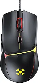 Mouse Gamer CRUSADER RGB 7200DPI Preto Fortrek G