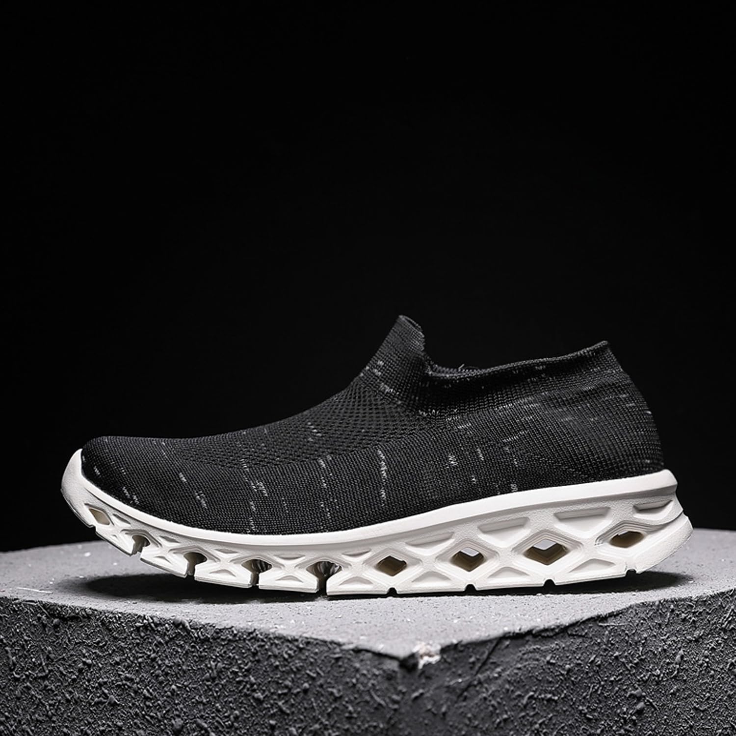 FLARUT Slip-On Sneakers Uomo Donna Scarpe Sportive Scarpe da Corsa Fitness Jogging Leggero Scarpe da Passeggio Scarpe da Ginnastica Traspirante Casual Scarpe da Corsa Strada
